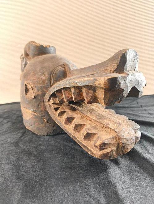 Masker “Senufo vuurspuwend”. - Younwago of Wanyougu of, Antiek en Kunst, Kunst | Niet-Westerse kunst