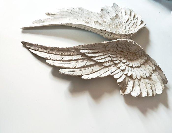 Wanddecoratie (2) - Engelvleugels in hars, Antiquités & Art, Art | Objets design