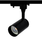 1-FASE ARMATUUR MET GU10 FITTING ZWART, Verzenden, Nieuw, Trendy verlichting