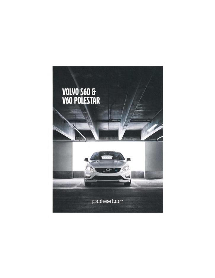 2017 VOLVO S60 | V60 POLESTAR BROCHURE ITALIAANS, Boeken, Auto's | Folders en Tijdschriften