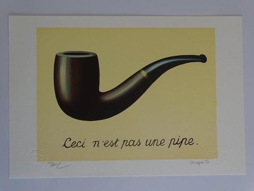 René Magritte (1898-1967), (d´apres) - La Trahison des, Antiek en Kunst, Antiek | Overige Antiek
