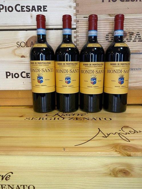 2021 Biondi Santi Tenuta Greppo Rosso di Montalcino -, Verzamelen, Wijnen