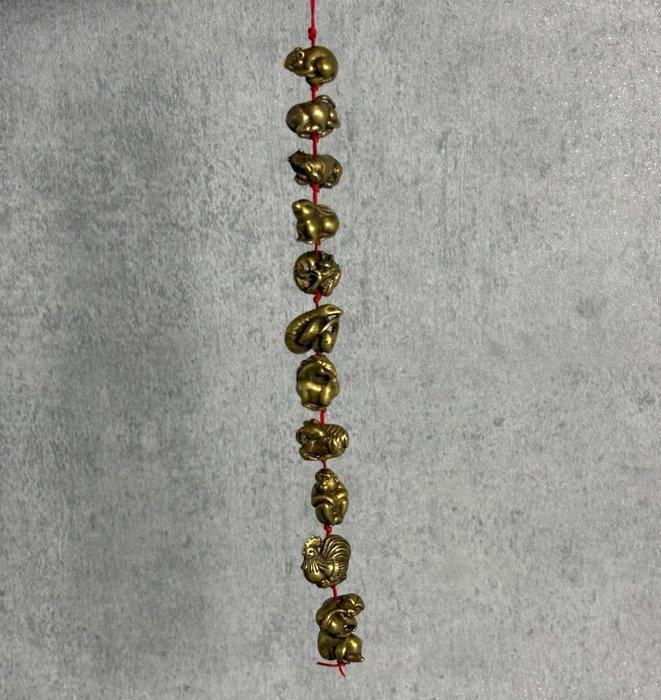 GRATIS VERZENDING Chinese dierenriem - Brons - China - Eind, Antiquités & Art, Antiquités | Autres Antiquités