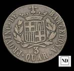 Koninkrijk Spanje. Fernando VII. 3 Cuartos 1823 - Barcelona