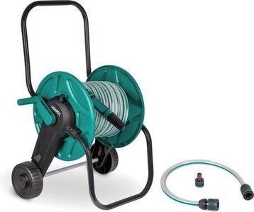 VONROC Slangenwagen – Incl. 20m Tuinslang & Accessoires – beschikbaar voor biedingen