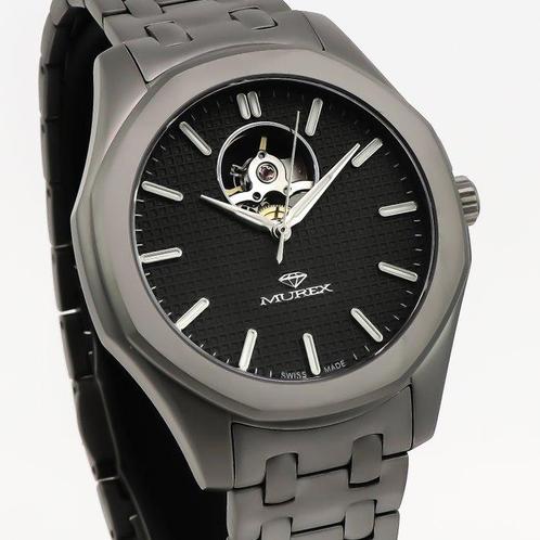 Murex - Open Heart Automatic - MUA657-TT-2 - Zonder, Handtassen en Accessoires, Horloges | Heren