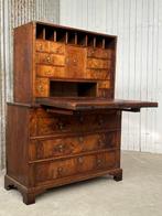 Secrétaire - Écritoire, bureau, bureau - Cuir de veau cognac, Antiek en Kunst