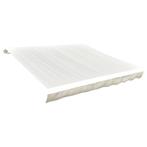 vidaXL Luifeldoek 450x300 cm canvas crème, Tuin en Terras, Zonneschermen, Verzenden, Nieuw