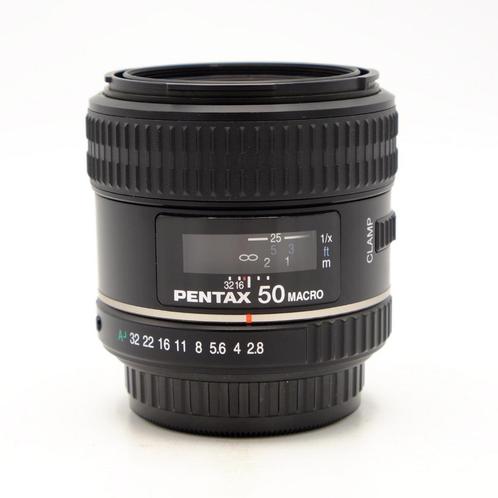 Pentax 50mm F2.8 Macro SMC DFA K-Mount Objectief (Occ), Audio, Tv en Foto, Foto | Lenzen en Objectieven, Macrolens, Zo goed als nieuw