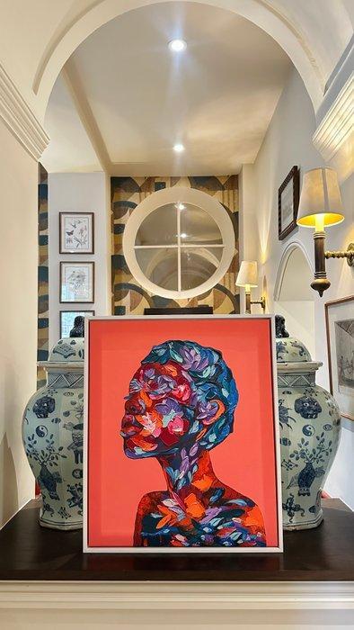 Chaya De Silva - Renaitre, Antiek en Kunst, Kunst | Schilderijen | Modern