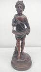 Alla maniera di Moreau, firmata J. Adam - Sculpture, fille