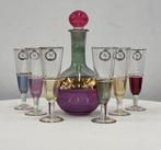 Drinkset - Glas, Antiek en Kunst, Curiosa en Brocante