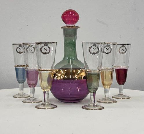 Drinkset - Glas, Antiek en Kunst, Curiosa en Brocante