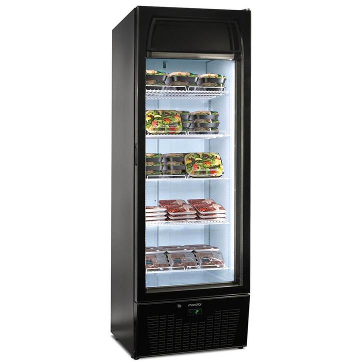 Koelkast | EXPO | 472L | Zwart | +2°C/+8°C | Geforceerd |, Zakelijke goederen, Horeca | Keukenapparatuur, Nieuw in verpakking