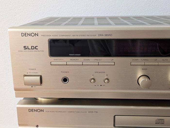 Denon - DRA-385RD - DCD-735 Hifi-set, TV, Hi-fi & Vidéo, Radios