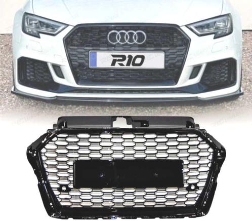 CALANDRE POUR AUDI A3 LOOK RS3 16- NOIR, Autos : Pièces & Accessoires, Carrosserie & Tôlerie, Envoi