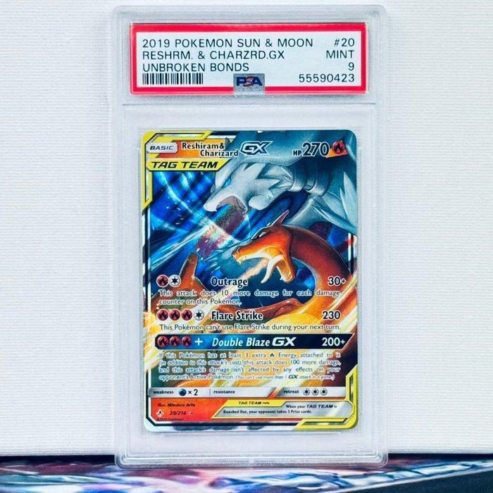 Pokémon Graded card - Reshiram & Charizard #20 - Pokémon -, Hobby en Vrije tijd, Verzamelkaartspellen | Pokémon