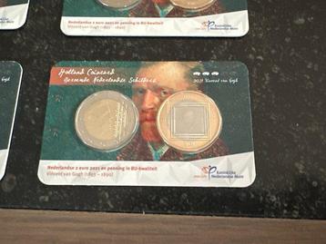 Pays-Bas. Coin Card 2021 Vincent van Gogh (4 coincards)
