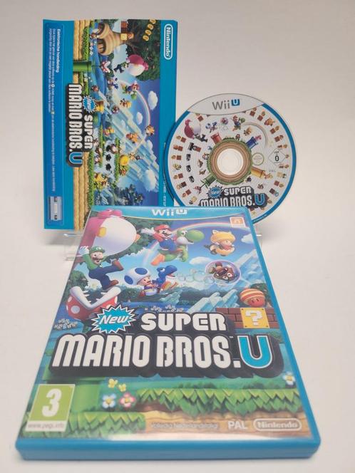 New Super Mario Bros Nintendo Wii U, Games en Spelcomputers, Games | Nintendo Wii U, Zo goed als nieuw, Ophalen of Verzenden