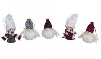 Vilt en Wol meisjes +/- 6 -8cm. 5 stuks  Vilt meisjes, Hobby en Vrije tijd, Knutselen, Nieuw