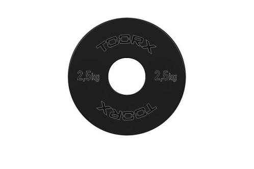 Toorx Fitness Micro Halterschijven - 50 mm - Zwart - Staal 2, Sport en Fitness, Fitnessmaterialen, Nieuw, Verzenden