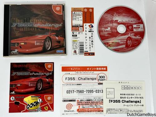 Sega Dreamcast - F355 Challenge + Spine - Japan, Games en Spelcomputers, Games | Sega, Gebruikt, Verzenden