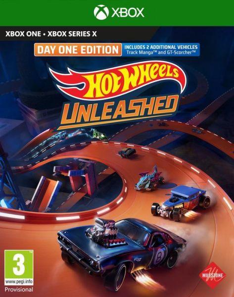 Hot Wheels Unleashed-Day One Edition (Xbox One) Gebruikt, Games en Spelcomputers, Games | Xbox One, Ophalen of Verzenden
