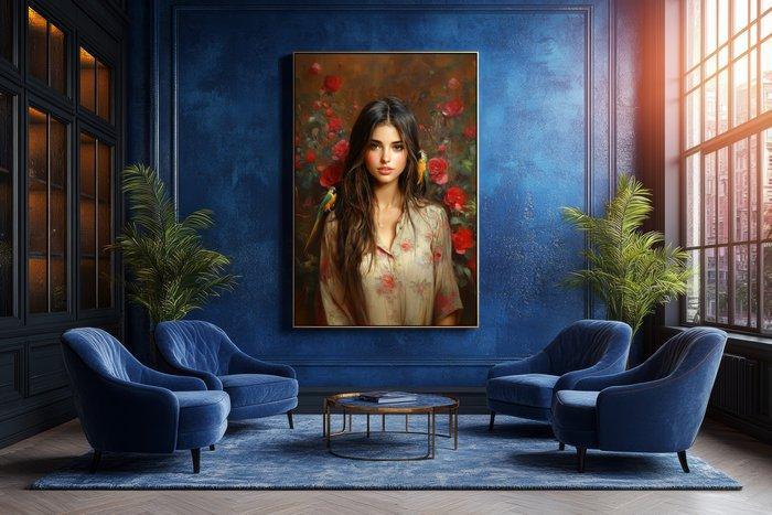 Iconica - The Parrot Keeper · XXL, Antiek en Kunst, Kunst | Designobjecten