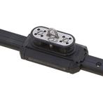 Viadana Slede met 2 Schijven voor 25x16mm Rail, Watersport en Boten, Ophalen of Verzenden, Nieuw