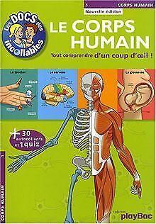Le corps humain  Play Bac  Book, Livres, Livres Autre, Envoi