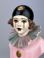 Prof. G. Bessi - Beeld, Maschera di Pierrot - 18 cm -, Antiek en Kunst