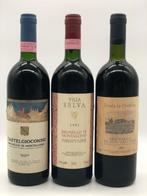 Mixed lot of 3 x 75cl Brunello di Montalcino in vintages..., Collections, Vins, Rode wijn, Ophalen of Verzenden