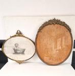 Fotolijst (2) - Verguld messing, Verguld brons