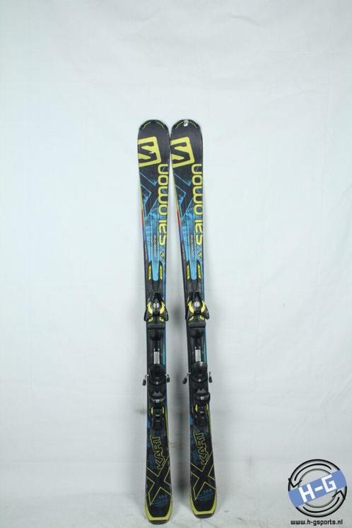 Refurbished - Ski - Salomon X Kart Powerline Blue - 154, Sport en Fitness, Skiën en Langlaufen, Ski, 140 tot 160 cm, Gebruikt