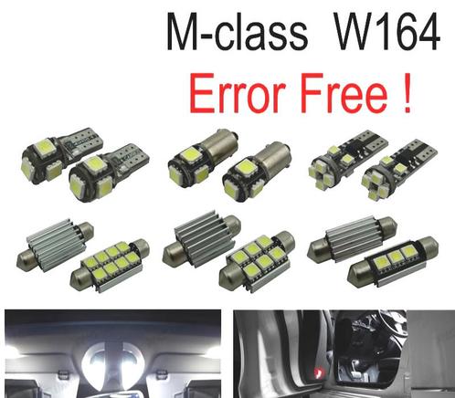 Kit 11 Ampoules Led Intérieur Pour Mercedes Classe C W202 C2, Auto-onderdelen, Verlichting, Verzenden