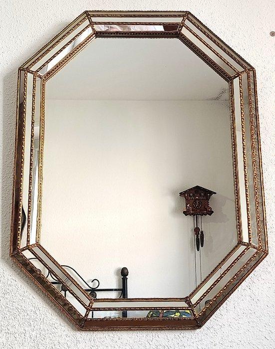 Wandspiegel - Kristal, Brons - Venetiaanse spiegel, Antiek en Kunst, Curiosa en Brocante