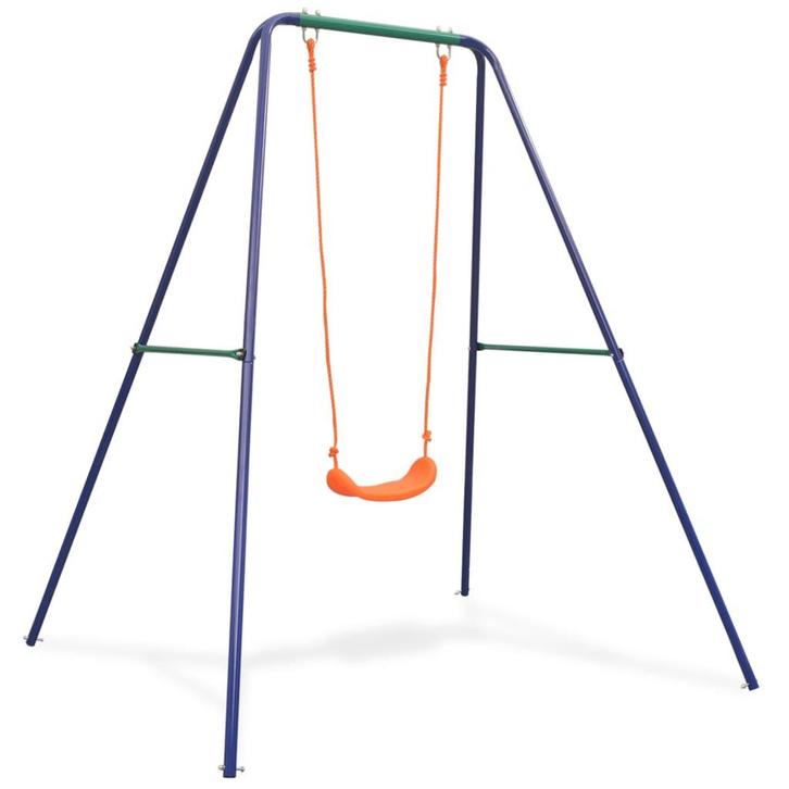 vidaXL Schommel enkel oranje, Kinderen en Baby's, Speelgoed | Buiten | Speeltoestellen, Nieuw, Verzenden