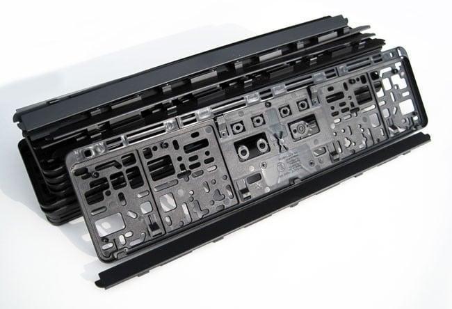 Hoge kwaliteit kentekenplaat houder - Made in Germany, Autos : Divers, Tuning & Styling, Enlèvement ou Envoi