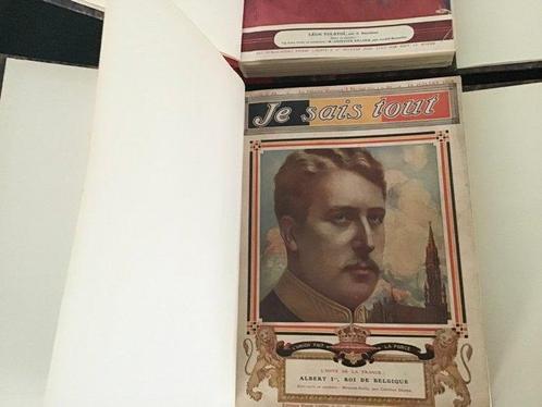 Pierre Lafitte , Paris - Je sais tout - 1911-1910, Antiek en Kunst, Antiek | Boeken en Manuscripten
