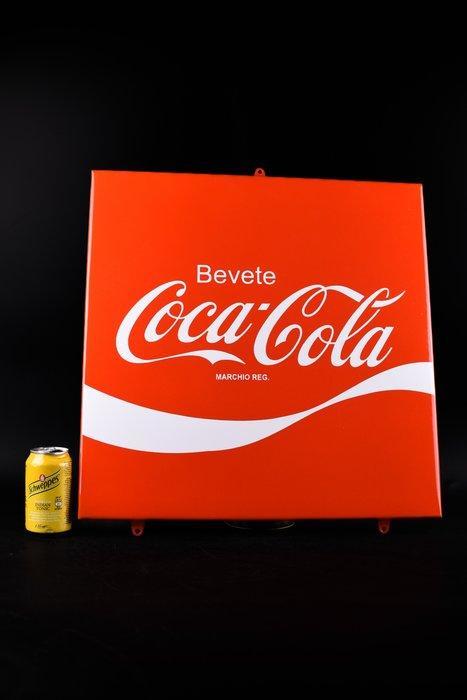 Coca-Cola - Emaille bord - XL Coca-Cola reclame emaillen, Antiek en Kunst, Antiek | Wandborden en Tegels