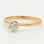 Bague - 18 carats Or rose Diamant (Naturelle) - Solitaire, Handtassen en Accessoires, Ringen, Nieuw