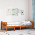 vidaXL Kinderbed zonder matras massief grenenhout wasbruin, Verzenden, Nieuw