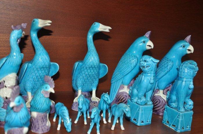 verzameling China porselein - geglazuurd Porselein - China, Antiek en Kunst, Antiek | Overige Antiek