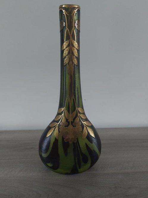 François-Théodore Legras - Vase - Verre, Antiek en Kunst, Antiek | Glaswerk en Kristal