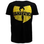 Wu-Tang Clan Classic Logo T-Shirt Zwart - Officiële, Nieuw