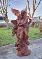 Statue, XL Cupid & Psyche - 116 cm - Fer, Antiek en Kunst