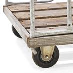Gebruikte 2-Heks rolcontainer klemhekken + 2 spanbanden, Doe-het-zelf en Bouw, Ophalen of Verzenden, Gebruikt