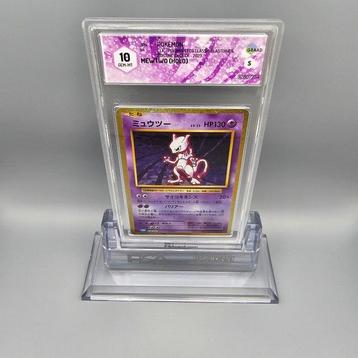 Pokémon Graded card - MEWTWO (Holo) Base Set Classic - Graad