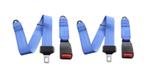 # 2 punts blauwe gordel set voor 2 stoelen, Ophalen of Verzenden, Nieuw
