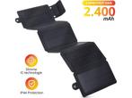 Lideka® Solar charger - Werkt Met Powerbank - Solar Panel Op, Telecommunicatie, Mobiele telefoons | Apple iPhone, Verzenden, Zo goed als nieuw